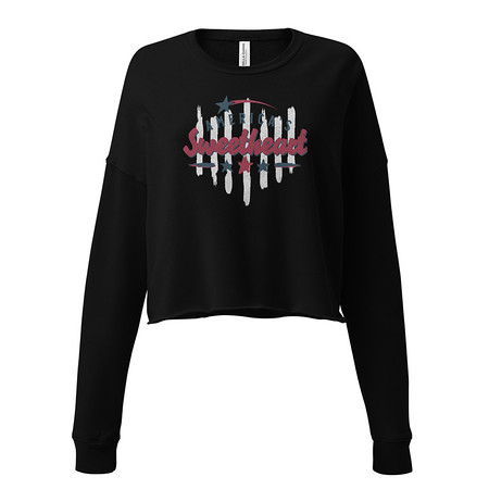 [ID: 316-G62] America's Sweetheart Women's Cropped Sweatshirt