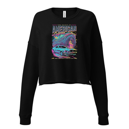 [ID: 316-G74] American Legend Women's Cropped Sweatshirt
