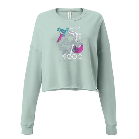 [ID: 316-G112] Astrophel 9000 Women's Cropped Sweatshirt