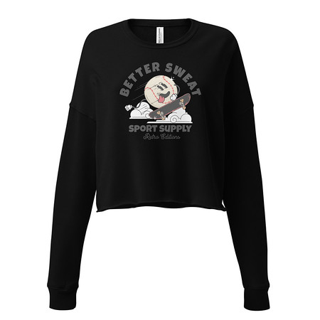 [ID: 316-G195] Better Sweat Sport Supply Women's Cropped Sweatshirt