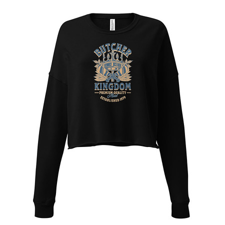 [ID: 316-G301] Butcher Kingdom - Royal Women's Cropped Sweatshirt