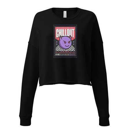 [ID: 316-G367] Chillout Streetwear Women's Cropped Sweatshirt