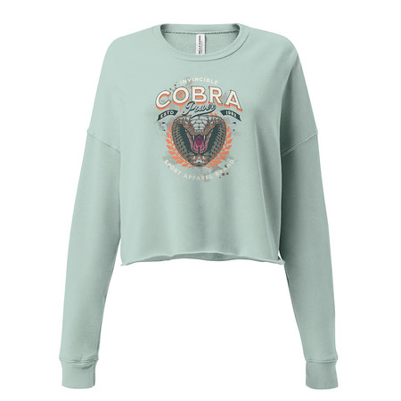 [ID: 316-G390] Cobra Power - Sports Women's Cropped Sweatshirt