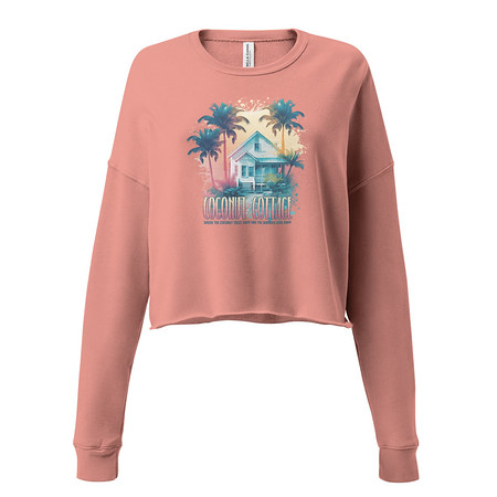 [ID: 316-G391] Coconut Cottage Women's Cropped Sweatshirt