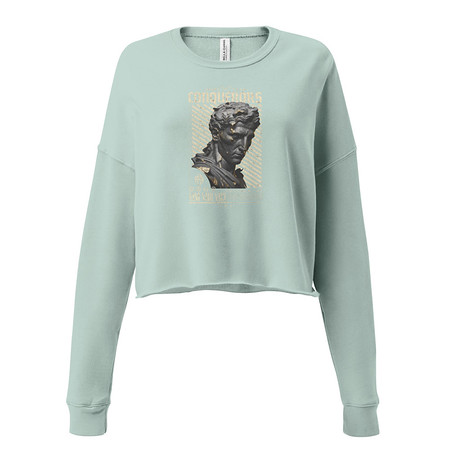 [ID: 316-G413] Conquerors Women's Cropped Sweatshirt