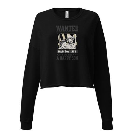 [ID: 316-G461] Dad Wanted Women's Cropped Sweatshirt