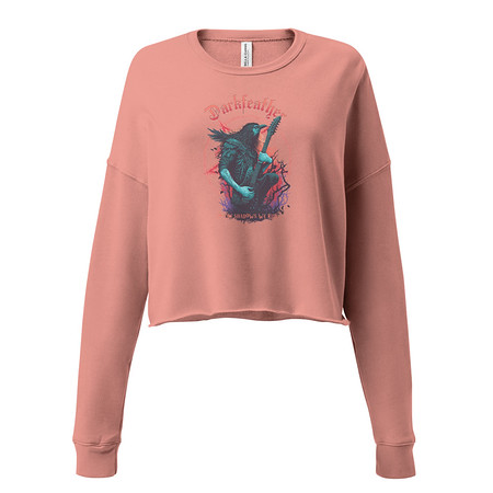 [ID: 316-G468] DARKFEATHER Women's Cropped Sweatshirt