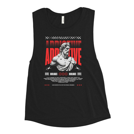[ID: 271-G22] Addictive Women's Muscle Tank
