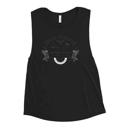 [ID: 271-G98] Arathi Honor Badge - Veteran Women's Muscle Tank