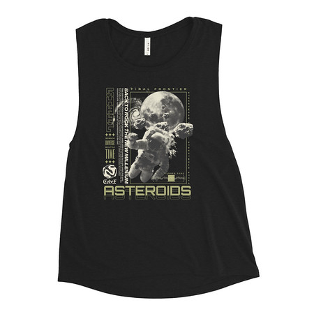 [ID: 271-G106] Asteroids Women's Muscle Tank