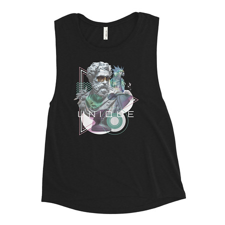 [ID: 271-G160] Be Someone Unique Women's Muscle Tank