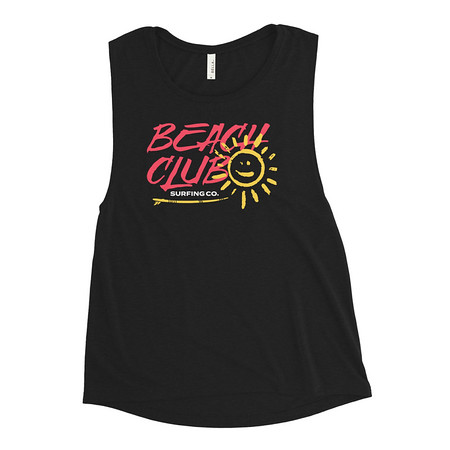 [ID: 271-G165] Beach Club Women's Muscle Tank
