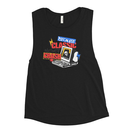 [ID: 271-G175] Because Classic Never Crash Women's Muscle Tank