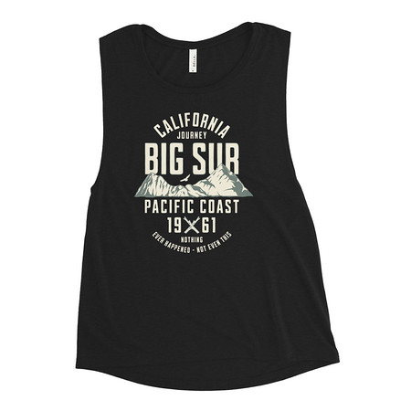 [ID: 271-G204] Big Sur - Outdoor Mountain Women's Muscle Tank