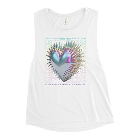 [ID: 271-G212] Bitterness Women's Muscle Tank