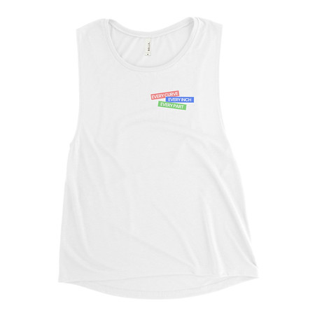 [ID: 271-G246] Body Positivity Women's Muscle Tank