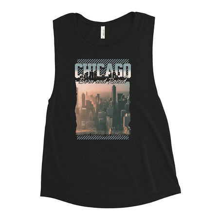 [ID: 271-G257] Born and Raised Women's Muscle Tank