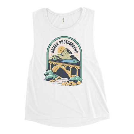 [ID: 271-G285] Bridge Photography - Scenic Women's Muscle Tank