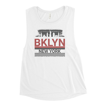 [ID: 271-G289] Brooklyn -New York   Women's Muscle Tank