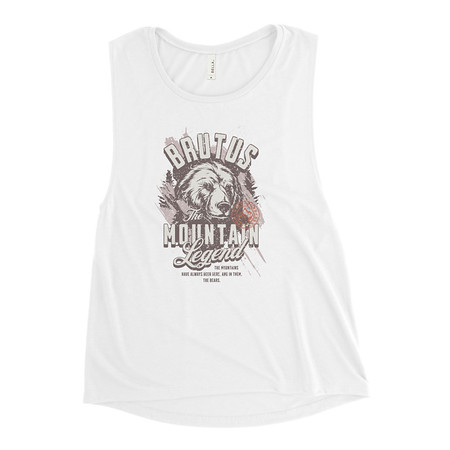 [ID: 271-G292] Brutus Mountain Legend Women's Muscle Tank