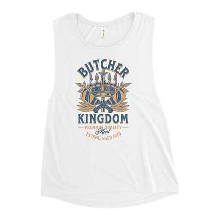 [ID: 271-G301] Butcher Kingdom - Royal Women's Muscle Tank