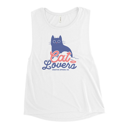 [ID: 271-G347] Cats Lovers Women's Muscle Tank