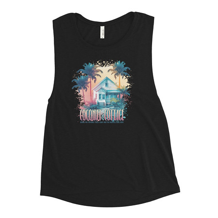 [ID: 271-G391] Coconut Cottage Women's Muscle Tank