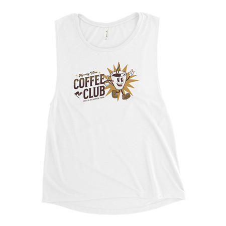[ID: 271-G396] Coffee Club Women's Muscle Tank