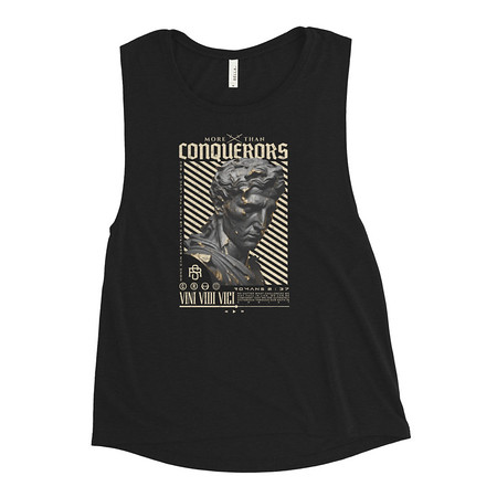 [ID: 271-G413] Conquerors Women's Muscle Tank