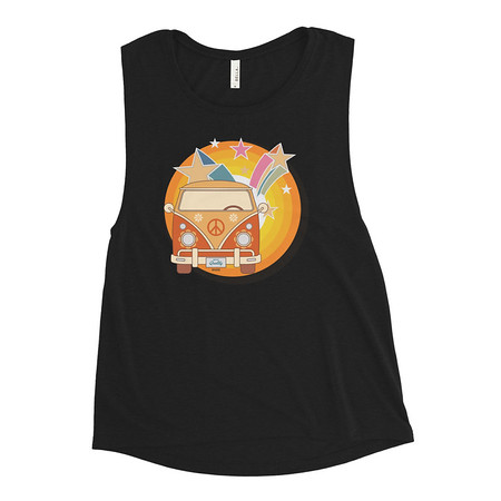 [ID: 271-G429] Crafted in Kittl Women's Muscle Tank