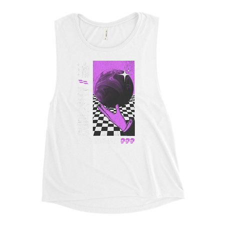 [ID: 271-G442] Curiosity Streetwear Women's Muscle Tank