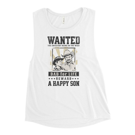[ID: 271-G461] Dad Wanted Women's Muscle Tank