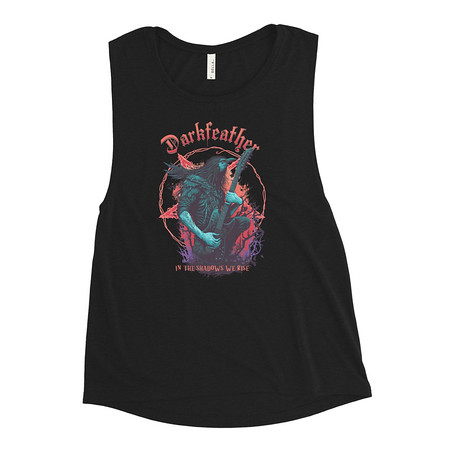 [ID: 271-G468] DARKFEATHER Women's Muscle Tank