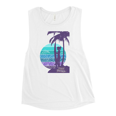 [ID: 271-G470] Dawn Patrol Women's Muscle Tank