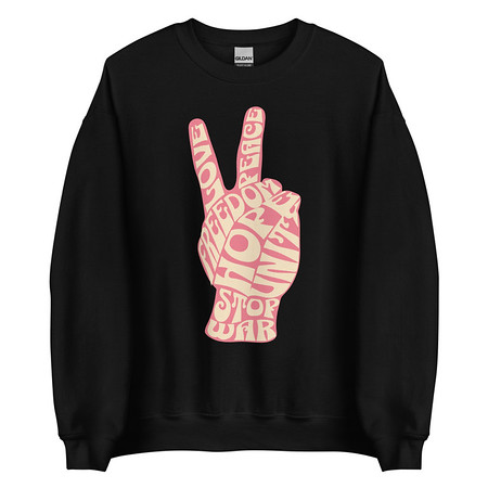 [ID: 145-G9] 60s challenge Unisex Crew Neck Sweatshirt