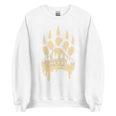 [ID: 145-G14] A Beary Good Home Unisex Crew Neck Sweatshirt