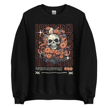 [ID: 145-G18] Abbandoned Unisex Crew Neck Sweatshirt