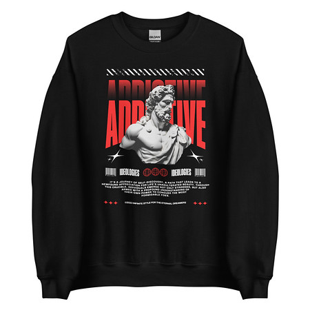 [ID: 145-G22] Addictive Unisex Crew Neck Sweatshirt