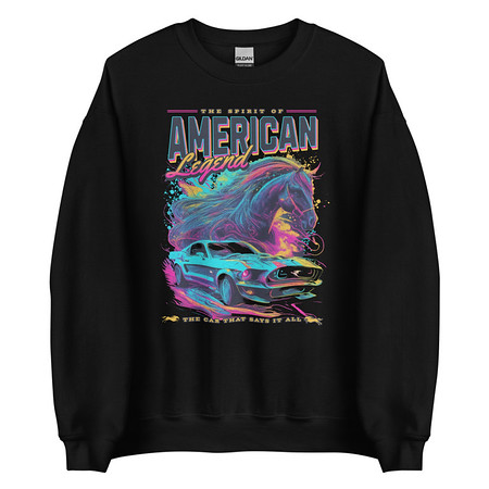 [ID: 145-G74] American Legend Unisex Crew Neck Sweatshirt