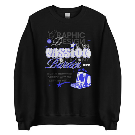 [ID: 145-G92] Anti-design  Unisex Crew Neck Sweatshirt