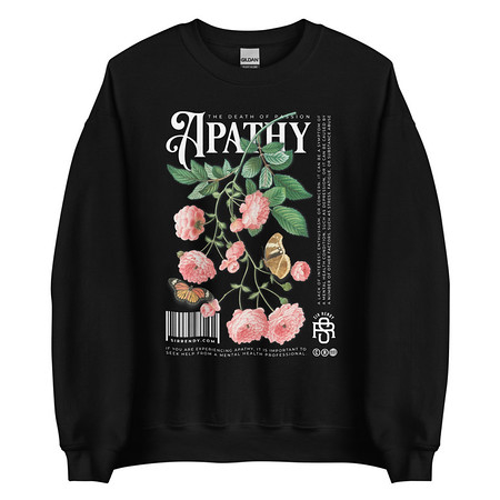 [ID: 145-G95] Apathy Unisex Crew Neck Sweatshirt