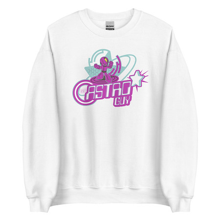 [ID: 145-G107] astro guy Unisex Crew Neck Sweatshirt
