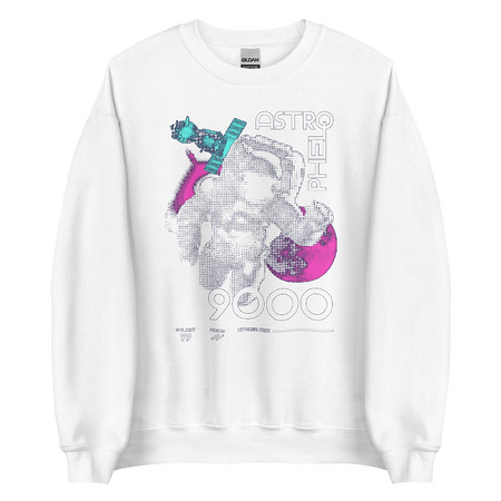 [ID: 145-G112] Astrophel 9000 Unisex Crew Neck Sweatshirt