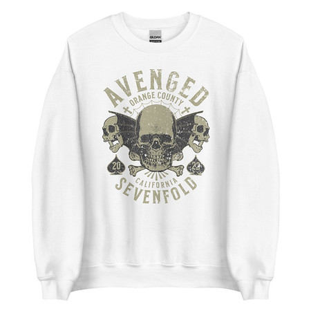 [ID: 145-G117] AVENGED SEVENFOLD Unisex Crew Neck Sweatshirt