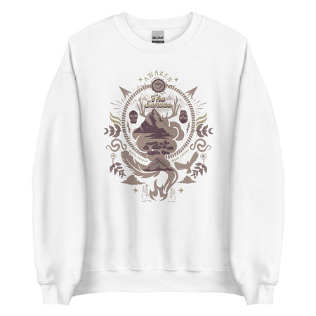 [ID: 145-G119] Awaken The Senses - Coffee Beans Unisex Crew Neck Sweatshirt