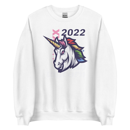 [ID: 145-G128] Bad Unicorn - Horse Unisex Crew Neck Sweatshirt