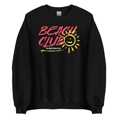 [ID: 145-G165] Beach Club Unisex Crew Neck Sweatshirt