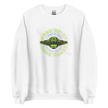[ID: 145-G170] Bean Me Up Unisex Crew Neck Sweatshirt