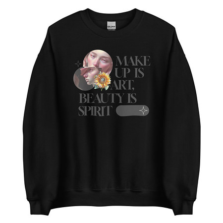 [ID: 145-G174] Beauty is Spirit Unisex Crew Neck Sweatshirt