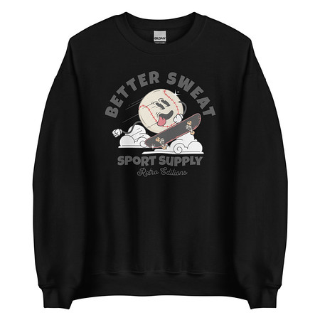 [ID: 145-G195] Better Sweat Sport Supply Unisex Crew Neck Sweatshirt